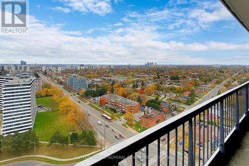 2301 - 135 Antibes Drive, Toronto, ON - Outdoor With Balcony With View