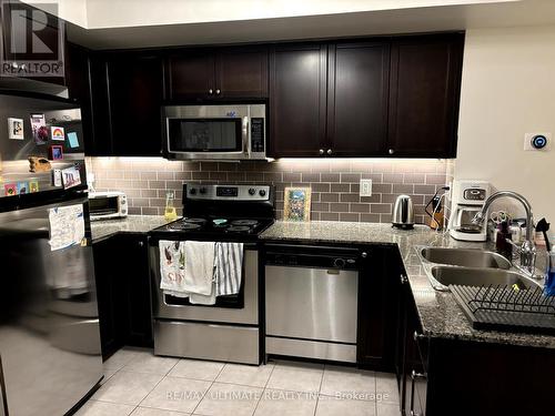 255 - 35 Elsie Lane, Toronto, ON - Indoor Photo Showing Kitchen With Double Sink With Upgraded Kitchen