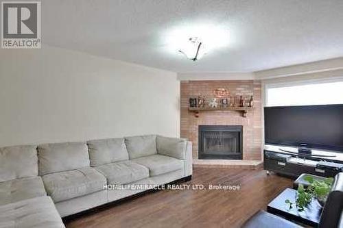 3035 Dalehurst Drive, Mississauga, ON - Indoor Photo Showing Living Room With Fireplace