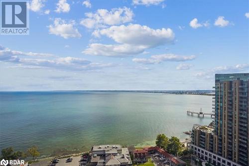 View of water feature - 370 Martha Street Unit# 2104, Burlington, ON - Outdoor With Body Of Water With View