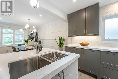 51 Tromley Drive, Toronto, ON - Indoor Photo Showing Kitchen With Double Sink