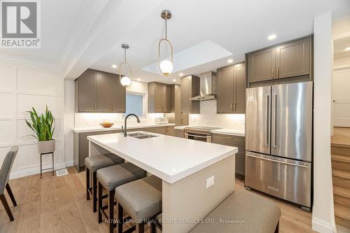 51 Tromley Drive, Toronto, ON - Indoor Photo Showing Kitchen With Double Sink With Upgraded Kitchen