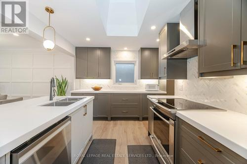 51 Tromley Drive, Toronto, ON - Indoor Photo Showing Kitchen With Double Sink With Upgraded Kitchen