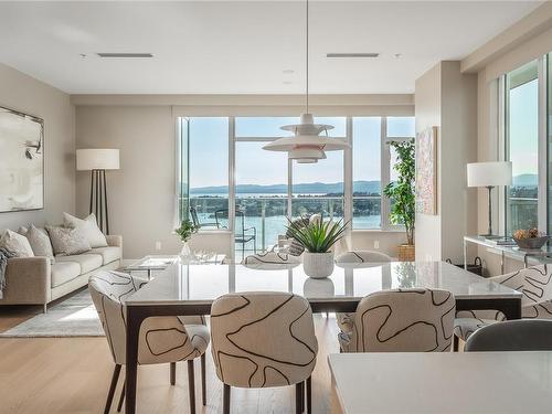 1502-60 Saghalie Rd, Victoria, BC - Indoor Photo Showing Dining Room