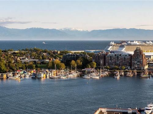 1502-60 Saghalie Rd, Victoria, BC - Outdoor With Body Of Water With View