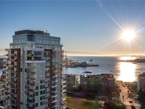 1502-60 Saghalie Rd, Victoria, BC - Outdoor With Body Of Water With View