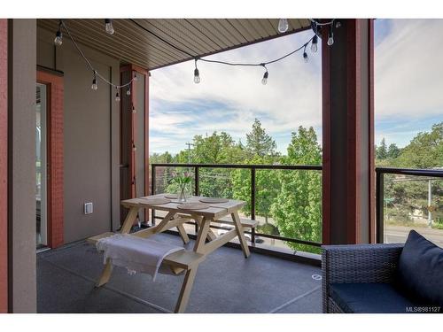 313-4529 West Saanich Rd, Saanich, BC - Outdoor With Balcony With Exterior