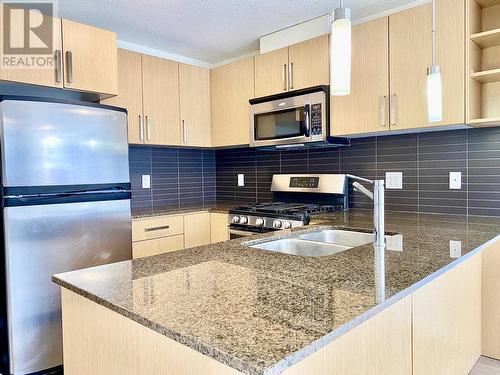 5Xx 9868 Cameron Street, Burnaby, BC - Indoor Photo Showing Kitchen With Double Sink With Upgraded Kitchen