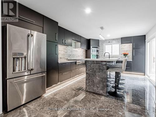 6 Cherry Hills Road, Vaughan, ON - Indoor Photo Showing Kitchen With Stainless Steel Kitchen With Upgraded Kitchen