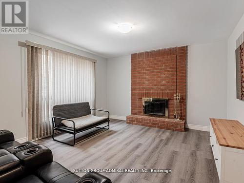 6 Cherry Hills Road, Vaughan, ON - Indoor Photo Showing Living Room With Fireplace