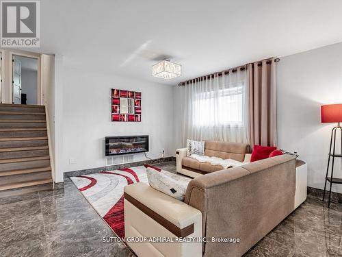 6 Cherry Hills Road, Vaughan, ON - Indoor Photo Showing Living Room With Fireplace