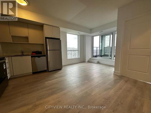 1803 - 202 Burnhamthorpe Road E, Mississauga, ON - Indoor Photo Showing Kitchen With Stainless Steel Kitchen