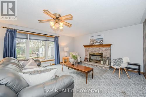 8 Smart Street, Guelph, ON - Indoor Photo Showing Living Room With Fireplace