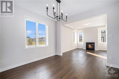 Dining Room - 655 Allied Mews, Ottawa, ON - Indoor With Fireplace