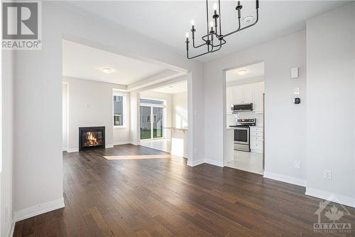 Dining Room - 655 Allied Mews, Ottawa, ON - Indoor With Fireplace