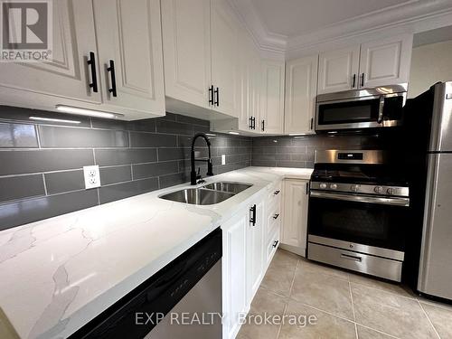 282-286 Queen Street N, Norfolk (Simcoe), ON - Indoor Photo Showing Kitchen With Double Sink