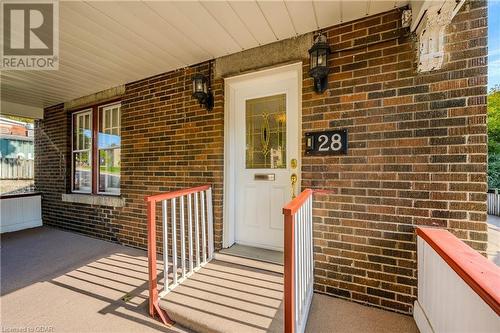 28 Roland Street, Guelph, ON - Outdoor With Deck Patio Veranda With Exterior