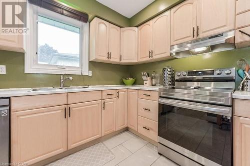 95 Crozier Street, Grand Valley, ON - Indoor Photo Showing Kitchen With Double Sink