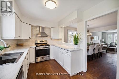 1922 Mapleridge Drive, Peterborough, ON - Indoor Photo Showing Kitchen With Upgraded Kitchen