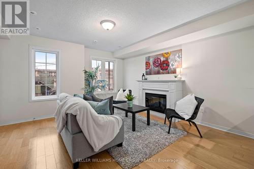 34 - 5 Armstrong Street, Orangeville, ON - Indoor Photo Showing Living Room With Fireplace