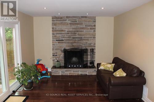 293 Stills Lane, Oakville, ON - Indoor Photo Showing Living Room With Fireplace