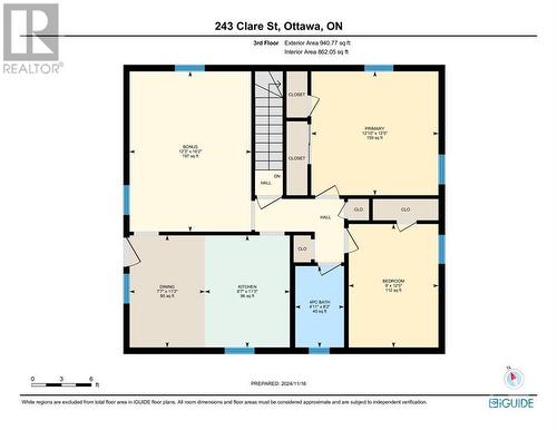 Top floor unit - 243 Clare Street, Ottawa, ON - Other