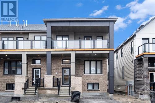 193 Beebalm Crescent, Ottawa, ON - Outdoor With Balcony With Facade