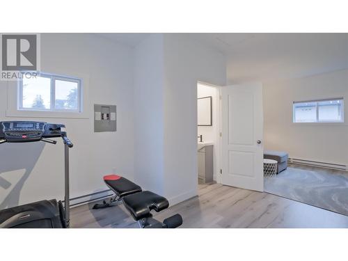 Carriage House - 935 Mckay Road, West Kelowna, BC - Indoor Photo Showing Gym Room