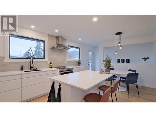 Main Floor Kitchen - 935 Mckay Road, West Kelowna, BC - Indoor Photo Showing Kitchen With Upgraded Kitchen