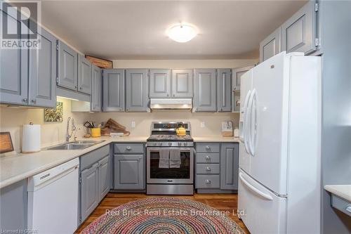 68 Mcnab Street E, Centre Wellington (Elora/Salem), ON - Indoor Photo Showing Kitchen With Double Sink