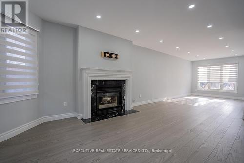 46 Willowbrook Drive, Whitby, ON - Indoor Photo Showing Living Room With Fireplace