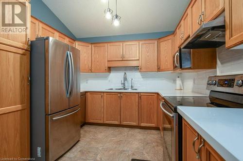 8 Dawn Ridge Drive, Kitchener, ON - Indoor Photo Showing Kitchen With Double Sink