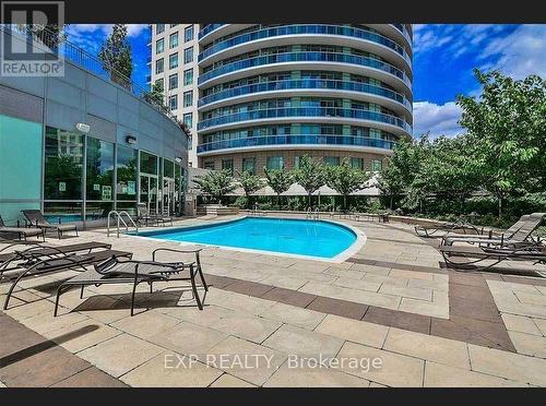 1303 - 80 Absolute Avenue, Mississauga, ON - Outdoor With In Ground Pool