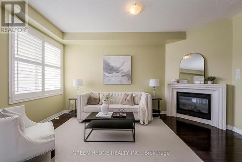 17 Ivy Stone Court, Markham, ON - Indoor Photo Showing Living Room With Fireplace