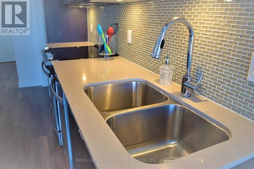 Ph10 - 4655 Glen Erin Drive, Mississauga, ON - Indoor Photo Showing Kitchen With Double Sink