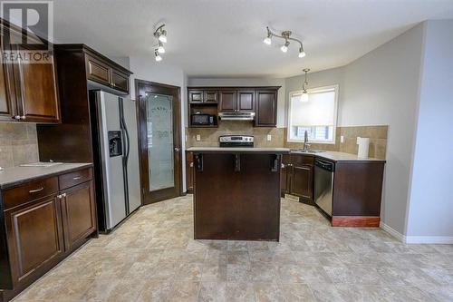 8545 102A Avenue, Grande Prairie, AB - Indoor Photo Showing Kitchen