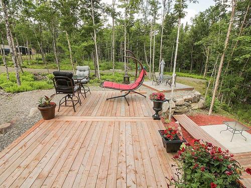 Patio - 52 10E Rang E., Notre-Dame-Des-Bois, QC - Outdoor With Deck Patio Veranda