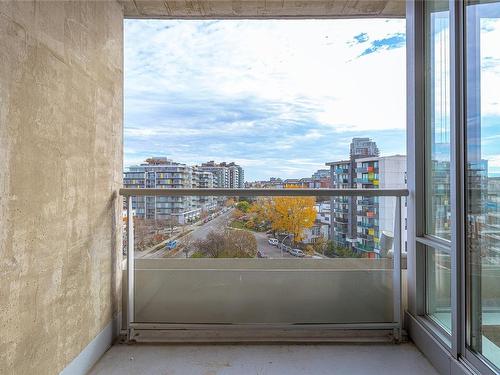 810-160 Wilson St, Victoria, BC - Outdoor With Balcony With View