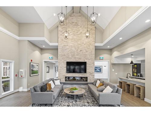 54 8335 Nelson Street, Mission, BC - Indoor Photo Showing Living Room With Fireplace