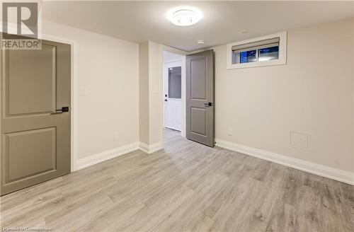 Spare room featuring light hardwood / wood-style floors - 1100 Union Street Unit# 3, Kitchener, ON - Indoor Photo Showing Other Room