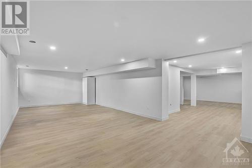 Large basement Bedroom ideal for teenage retreat or media room - 139 Winther Avenue, Ottawa, ON - Indoor Photo Showing Other Room