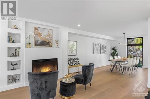 139 Winther Avenue, Ottawa, ON - Indoor With Fireplace