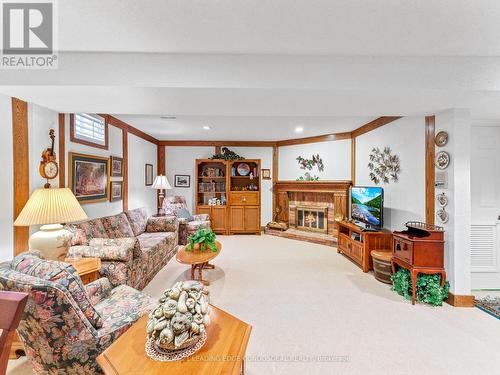 13 Morning Glory Way, Toronto, ON - Indoor Photo Showing Living Room With Fireplace