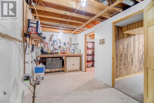 36 Hillcrest Avenue, Brantford, ON - Indoor Photo Showing Basement