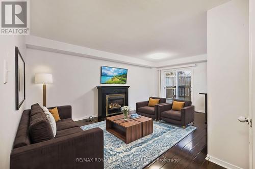 6 Wellington Avenue E, Oshawa, ON - Indoor Photo Showing Living Room With Fireplace