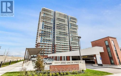 2405 - 2550 Simcoe Street N, Oshawa, ON - Outdoor With Facade