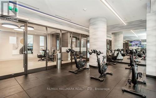 2405 - 2550 Simcoe Street N, Oshawa, ON - Indoor Photo Showing Gym Room