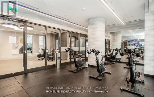 2405 - 2550 Simcoe Street N, Oshawa, ON - Indoor Photo Showing Gym Room