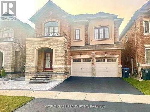 14 Loomis Road, Brampton, ON -  With Facade