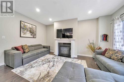 14 Loomis Road, Brampton, ON - Indoor Photo Showing Living Room With Fireplace